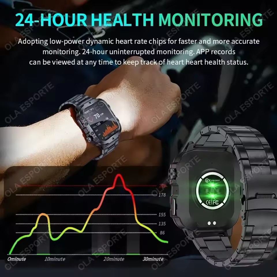 2026 New Military Smart Watch  - Phase Esports & Gaming Festival 评论和价格