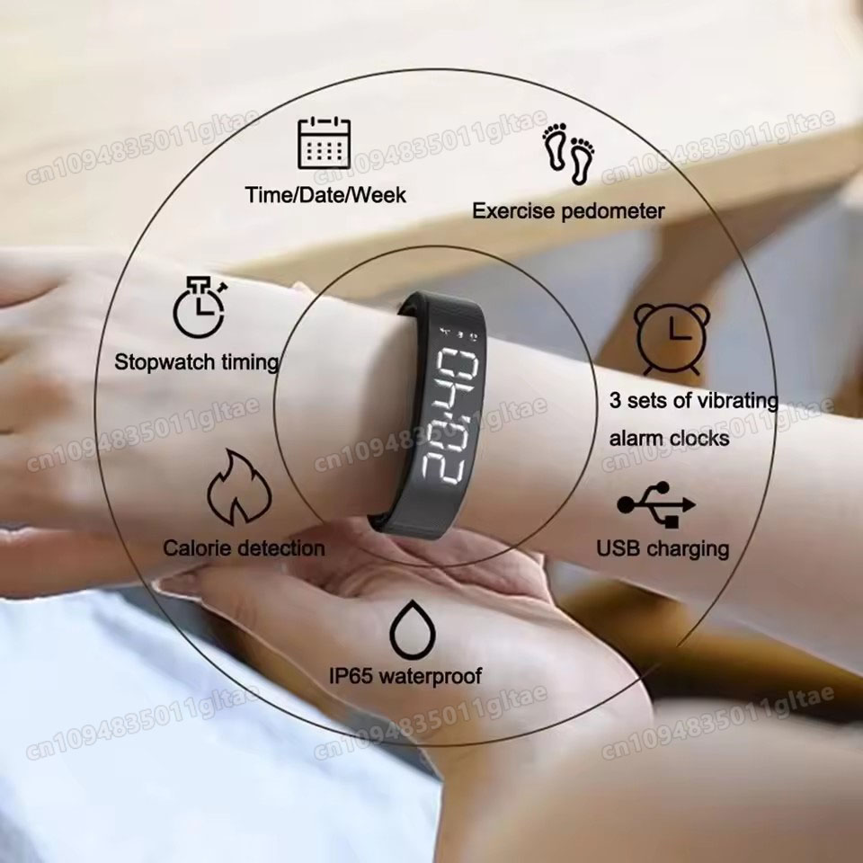 Smart Bracelet LED Digital Vib - Phase Esports & Gaming Festival 评论和价格