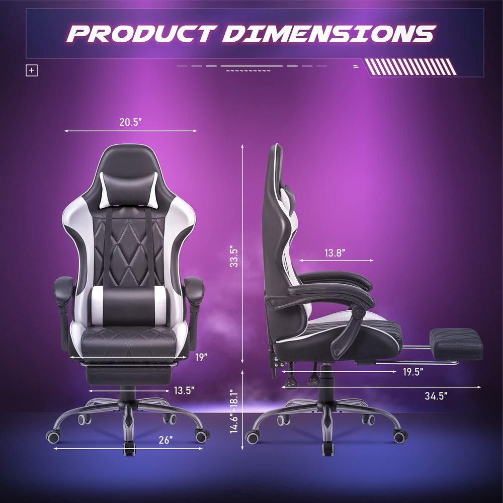 Gaming Chair, Computer Chair w - Video Gaming & Esports Usd Acc 评论和价格