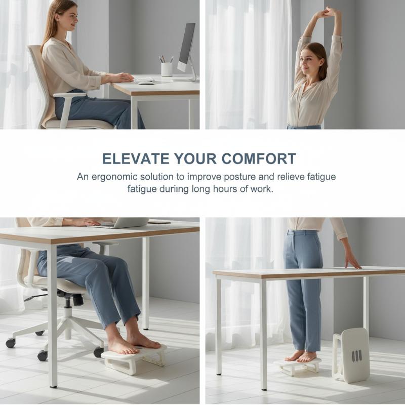 ~Portability Foot Rest Under D - Footrest Under Desk 评论和价格